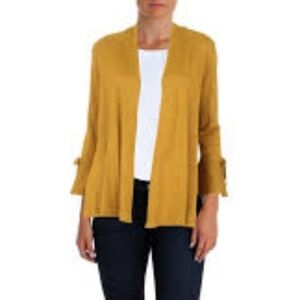 Alfani Tie-Sleeve Cardigan Sweater
